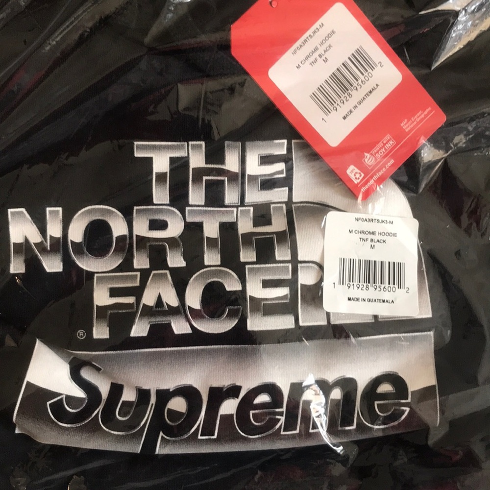 SUPREME / TNF BOX LOGO HOODIE METALLIC
